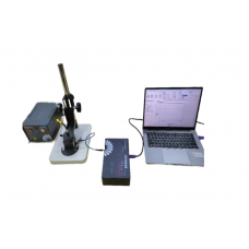 Fiber Optic Spectrometer Transmittance Measurement Scheme