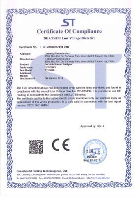 LVD certificate_ATR3000