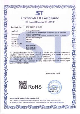 ROHS certificate_ATR3000